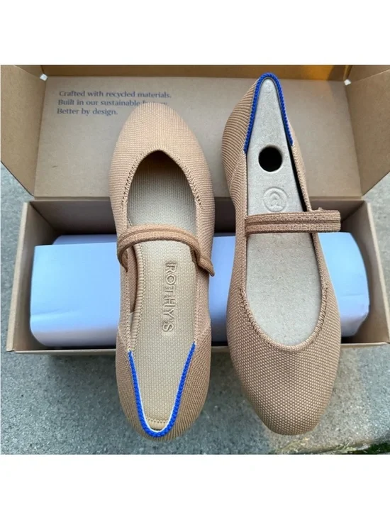 New in box! Rothy's The Square Mary Jane - Wren size 6 - Picture 11 of 14